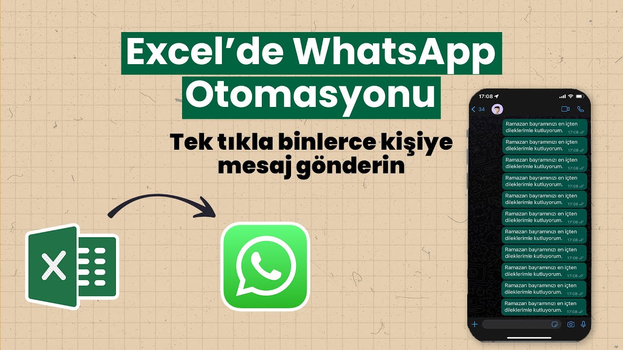 Excel ile WhatsApp Üzerinden Toplu Mesaj Göndermek | Pull SMS